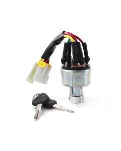 Compatible Ignition Switch for Volvo EC55B and EC140B - Part Numbers VOE14526158 VOE14529152 14526158 14529152