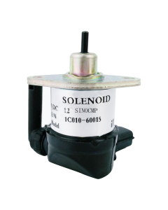 1C010-60015 1C010-60016 12V Fuel Shutoff Solenoid Compatible with Kubota M105S M105X