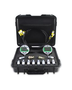 Hydraulic Digital Pressure Test Kit with Dual Gauges - 70MPA