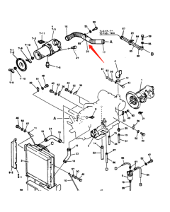 Kobelco Excavator SK300-2 SK300-3 SK300LC-2 SK300LC-3 Hose 2444R1148 Replacement Part