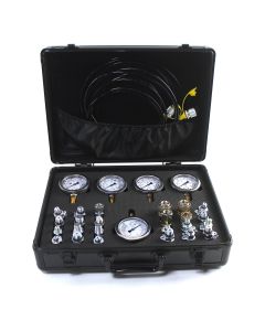 5 Gauge Single Layer Hydraulic Pressure Test Kit: 1/10/25/40/60 MPa