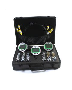 Digital Pressure Gauge Kit for Excavators - 1 Gauge 16MPA, 2 Gauges 70PMA