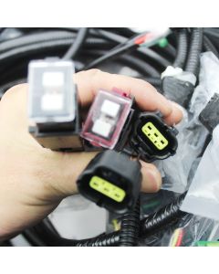 External Wiring Harness Compatible with Hitachi Excavator EX200-5 EX210-5 - Part Number 0002104