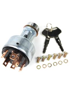 08086-10000 0808610000 6-Pin Ignition Switch Compatible with Komatsu PC200-2 PC200-3 PC200-5