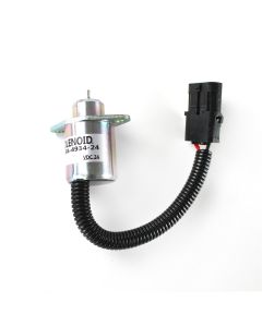 24V Fuel Stop Solenoid Compatible with Perkins Hyster SA-4934-24, 2848A279, 2848A271